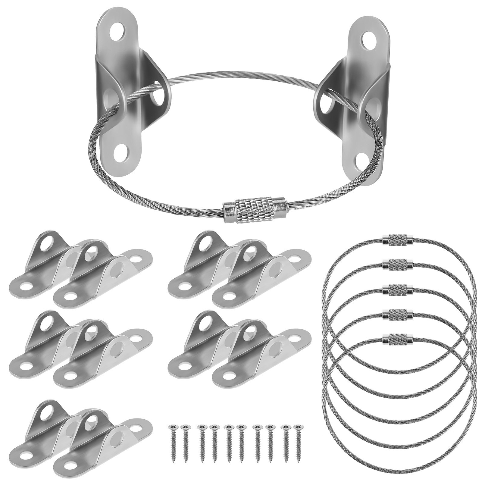 6 Set Penyangga Dinding untuk  - Earthquake Anchor Strap ulasan dan harga